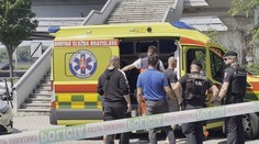 FOTO a VIDEO: Dráma v hlavnom meste. Z Mosta SNP chcel skočiť muž