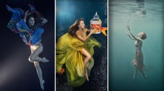 Na snímkach ryby, žraloky, modelky aj tehuľky. Fotografie pod hladinou, ktoré vám vyrazia dych