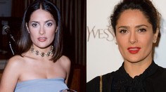 Dobré gény, alebo plastika? Salma sa za 15 rokov vôbec nezmenila