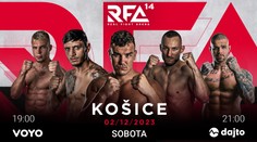 Do Košíc mieri elita domácej MMA scény. Posledný tohtoročný galavečer RFA uvidia naživo diváci Voyo a Dajto