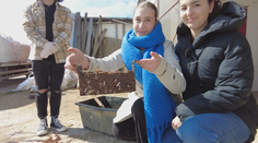 Gymnazisti vyrábajú brikety z konského trusu. V energetickej kríze chcú zásobovať rodiny