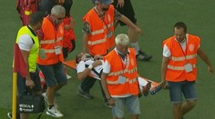 VIDEO: Mrazivá scéna zo zápasu v Trnave. Po súboji zostal nevládne ležať na zemi hráč hostí