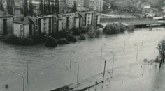 Fotografie z historickej povodne v Banskej Bystrici desia aj po rokoch