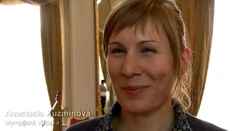 Nasťa Kuzminová fandí Ficovi