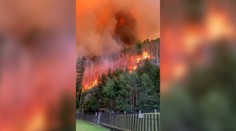 České Švajčiarsko sa zmenilo na horiace peklo. Hasiči zverejnili dramatické zábery