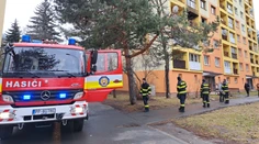 V bytovke v Poprade horelo. Jednu osobu previezli do nemocnice