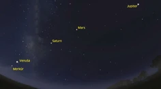Fascinujúce vesmírne divadlo môžete voľným okom sledovať aj z balkóna