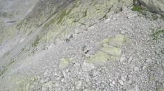 Turista skončil po 120-metrovom páde v Tatrách v bezvedomí