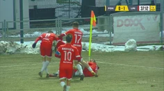 VIDEO: V súboji Pohronia s Liptovským Mikulášom sa zrodila remíza. Smutným hrdinom brankár Liptákov