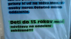 Deti do 15 rokov dostali stopku: Do nemocnice ich nepustia!