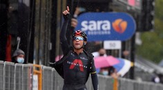 Giro d'Italia: Narvaez po úniku vyhral 12.etapu, Peter Sagan šetril sily