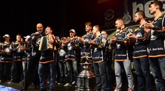 Košičania oslavovali titul prvýkrát v daždi a s heligónkou