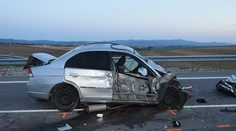 Smrteľná nehoda v Trenčianskom kraji. Vodič (†39) nemal šancu prežiť čelnú zrážku s nákladiakom
