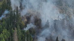 Už druhý deň bojujú desiatky hasičov s lesným požiarom na Horehroní