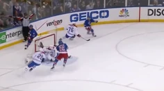 Montreal robil pri prvom góle Rangers čo mohol, no nepomohlo