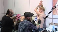 Tatoo šou po slovensky. Najlepší tetovači si dali rande v Prešove