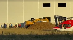 Nešťastie v obci Záborské. Robotníka († 37) zasypala hlina, zachrániť ho už nedokázali