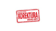 4. KOREKTÚRA -Andrej Hryc