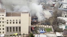 Zverejnili príčinu požiaru budovy v Rostove, kde sídli ruská tajná služba