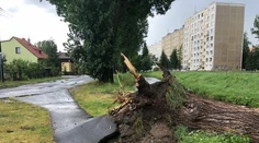 VIDEO: Búrky na severe sa spojili so silným vetrom: Ľudia radšej nevychádzali z domu