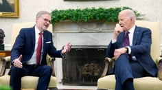 Český premiér Fiala sa v Bielom dome stretol s Bidenom. S Američanmi chce hovoriť o ďalej podpore Ukrajiny