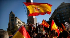 V Barcelone pochodovali státisíce ľudí na protest proti odtrhnutiu Katalánska