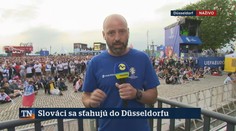 Frankfurt vymenia za Düsseldorf. Zažili sme atmosféru v dejisku druhého zápasu Slovákov