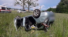 Pri nehode pri Gbeloch zasahoval vrtuľník, ťažké poranenia utrpelo päťročné dievča