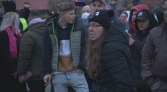 V Miloslavove protestovali desiatky ľudí. Polícia po hodine protest vytlačila