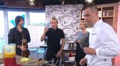 Čokoládový rez so šľahačkou