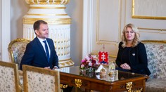 Séria stretnutí víťazov volieb s prezidentkou pokračuje. Prijala aj lídra OĽANO Matoviča