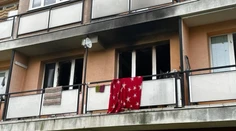 Tragický požiar v Dubnici nad Váhom. Žena ušla z horiaceho bytu, muža (†50) našli bez známok života