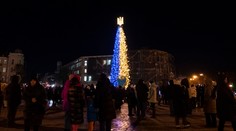 V Kyjeve rozsvietili vianočný stromček neporaziteľnosti