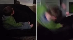 Takýto katapult nečakal. Chlapec letel vzduchom