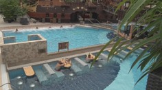 Vodné parky v oranžových a žltých okresoch otvárajú svoje brány. Pozrite si, ako to tam vyzeralo