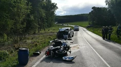 Tragická nehoda v okrese Hlohovec: Motorkár zahynul na mieste