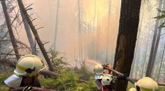 Národný park České Švajčiarsko je v plameňoch. Z tiesňav museli evakuovať turistov