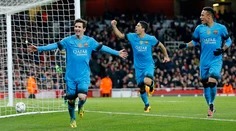 Pozrite si päť najpamätnejších gólov Barcelony proti Arsenalu