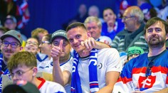 Fandil so šálom, koho sledoval špeciálne? Polievka: Dúfam, že taká atmosféra bude aj na futbalových ME