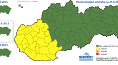 SHMÚ varuje pred silným vetrom, ktorý zasiahne v pondelok