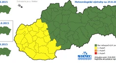 SHMÚ varuje pred silným vetrom, ktorý zasiahne v pondelok