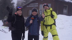 Ján Tribula pozval na skialpinistickú túru Nasťu Kuzminovú s manželom