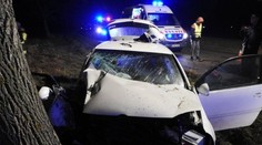 Vodič (18) pri Dunajskej Strede vrazil autom do stromu, ťažko zranil štyroch mladých ľudí