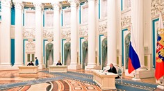 Prejav ruského prezidenta Putina: Ukrajinu označil sa skorumpovaný štát, kde „vyháňajú ruštinu zo škôl“