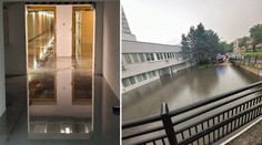 VIDEO: V ružinovskej nemocnici odstraňujú škody po potope. Pozrite si, ako to tam vyzeralo