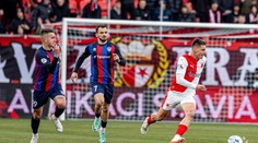 Slavia zdolala Zlaté Moravce pred zrakmi šesťtisíc divákov. Výťažok išiel na Ukrajinu