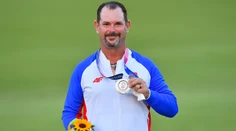 Sabbatini vytvoril vo štvrtom kole olympijský rekord ihriska a získal striebornú medailu