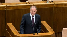 Správa o stave republiky: Kiska okomentoval aj kauzu Bašternák