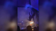VIDEO: Akrobatka zahynula po páde počas predstavenia. Manžel ju nezachytil, istiace lano odmietla