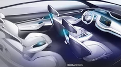 Pokochajte sa interiérom elektroškodovky Vision E
